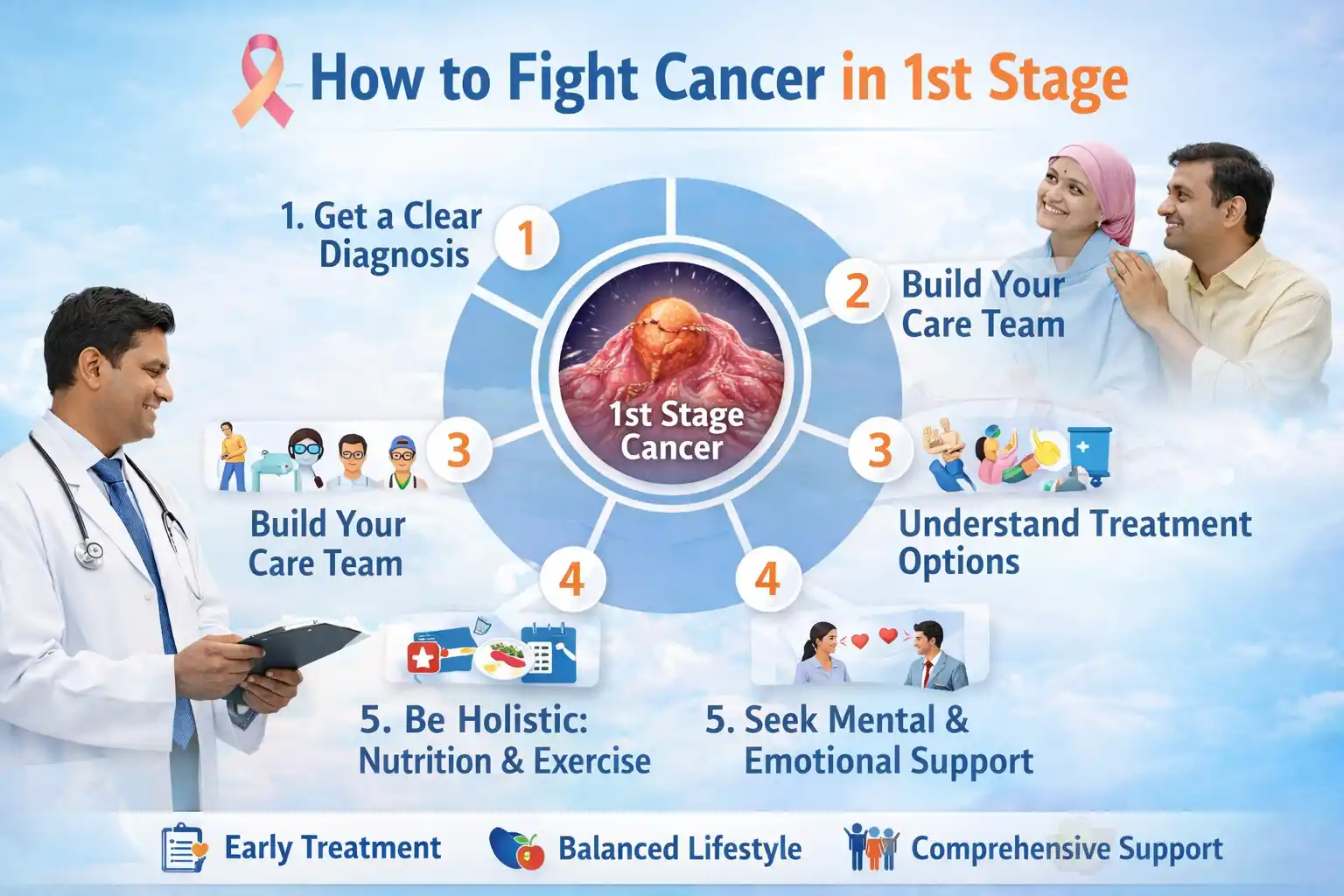How to Fight Cancer in 1st Stage: A Practical and Empowering Guide